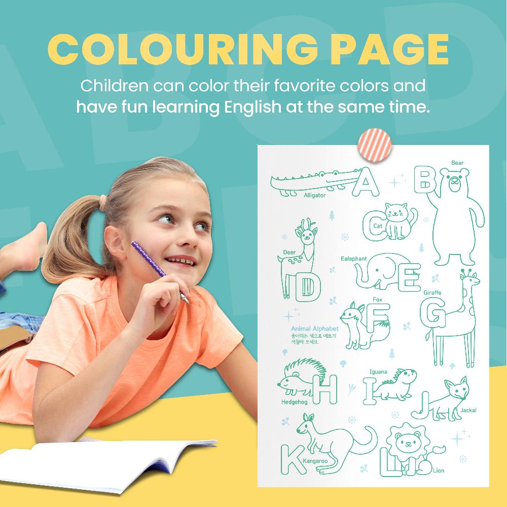 ENGLISH NOTEBOOK & STICKER 10 PACK